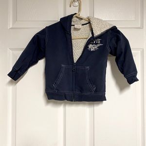 Levi’s Embroidered Sherpa Jacket Size 3T